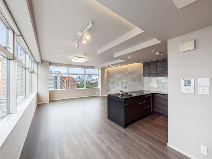 マジェスタワー六本木-2-リビング