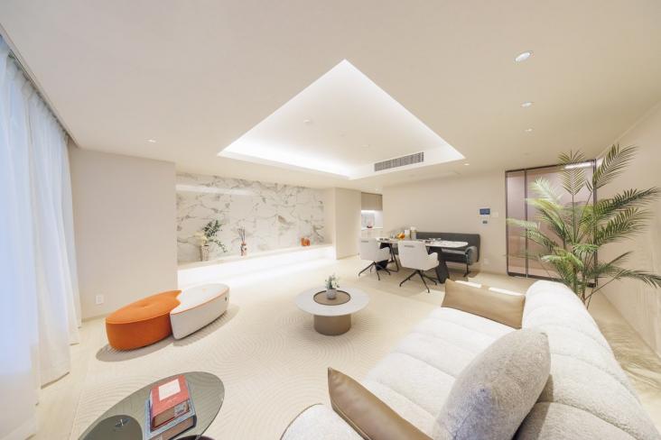 グランツオーベル南平台-5-リビング