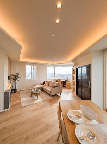 プリズムタワー-4-リビング