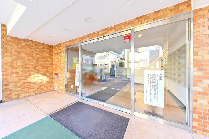 ニュー奥沢ハイツ-3-エントランス