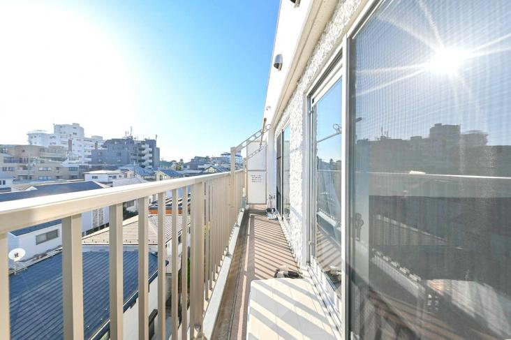 ニュー奥沢ハイツ-6-バルコニー