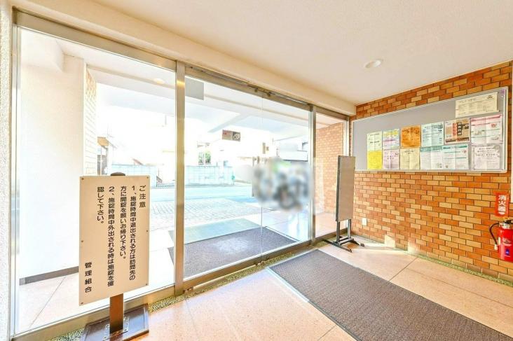 ニュー奥沢ハイツ-19-エントランス