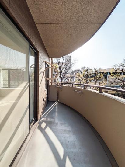 朝日マンション白金通り-27-バルコニー