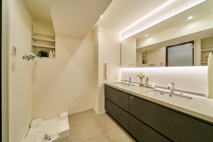 クレッセント目黒青葉台-22-洗面