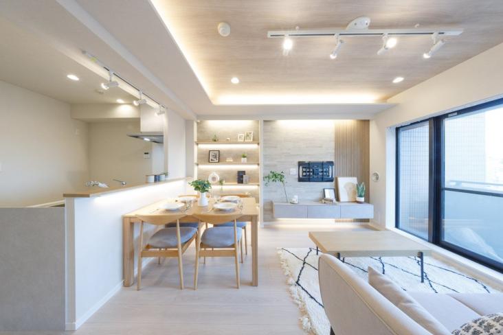 モナーク碑文谷-3-リビング