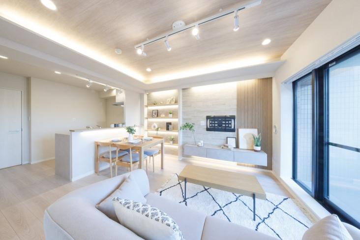 モナーク碑文谷-5-リビング