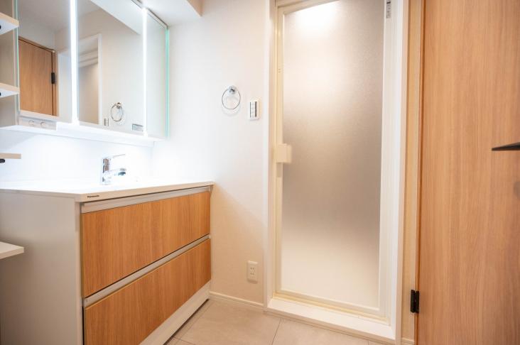 駒沢パークサイドマンション-12-洗面