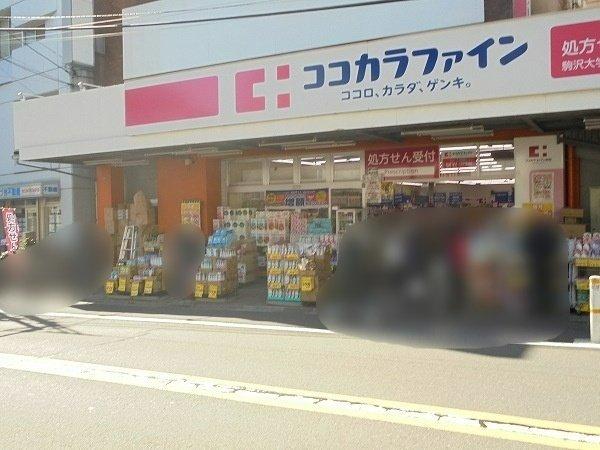 世田谷区上馬三丁目中古戸建-65-ドラッグストア