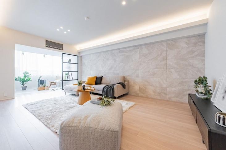 ライオンズマンション弦巻グランフォート-3-リビング