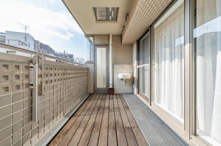 ライオンズマンション弦巻グランフォート-20-バルコニー