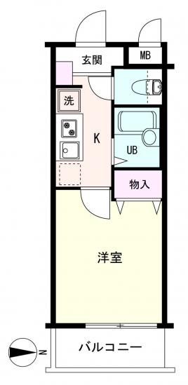Luxs上板橋-1-間取図(平面図)