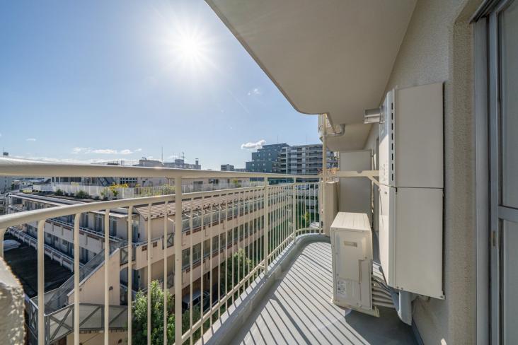 蓮根ファミールハイツ２号棟-14-バルコニー