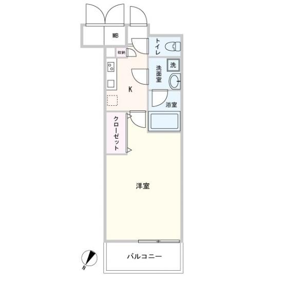 アーバンステーション成増-1-間取図(平面図)