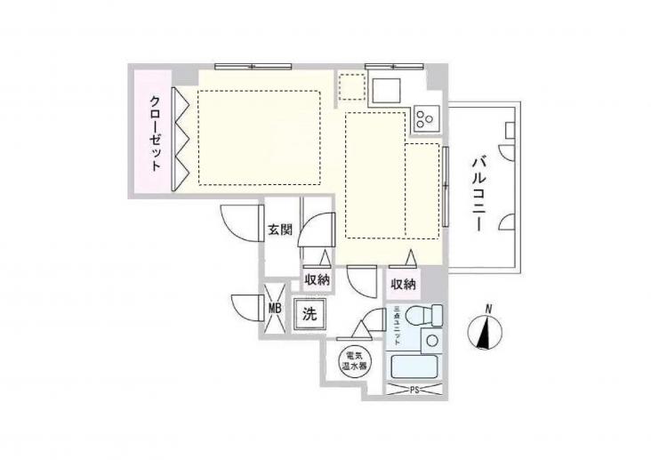 ライオンズマンション桜台-1-間取図(平面図)