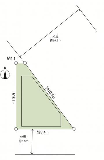 北区赤羽北２丁目戸建て-0-区画図