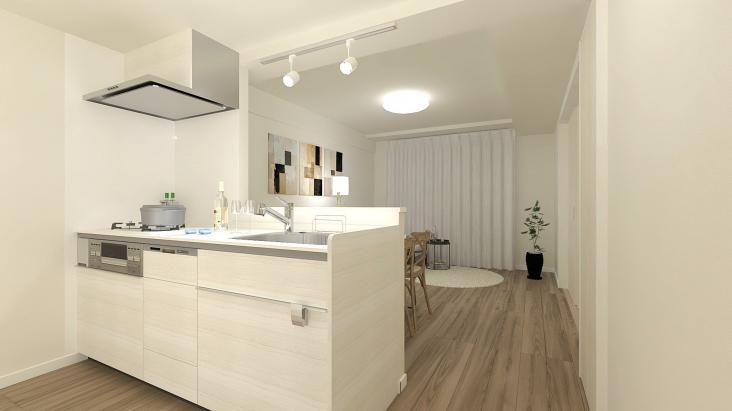 コンフォート・パレス石神井公園-2-完成予想図(内観)