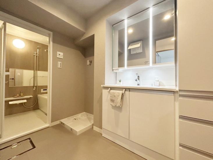 江古田パークマンション A号棟-15-洗面