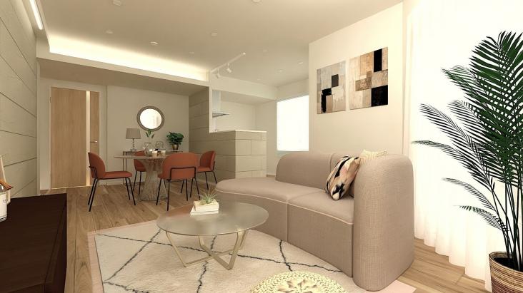 ディアマークスキャピタルタワー-2-完成予想図(内観)