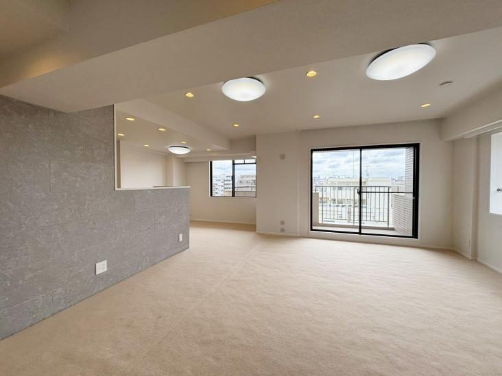 氷川台ハイム-2-リビング