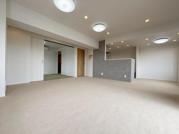 氷川台ハイム-9-リビング