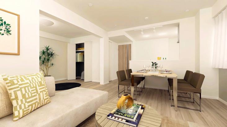 藤和シティホームズ浮間公園-2-完成予想図(内観)