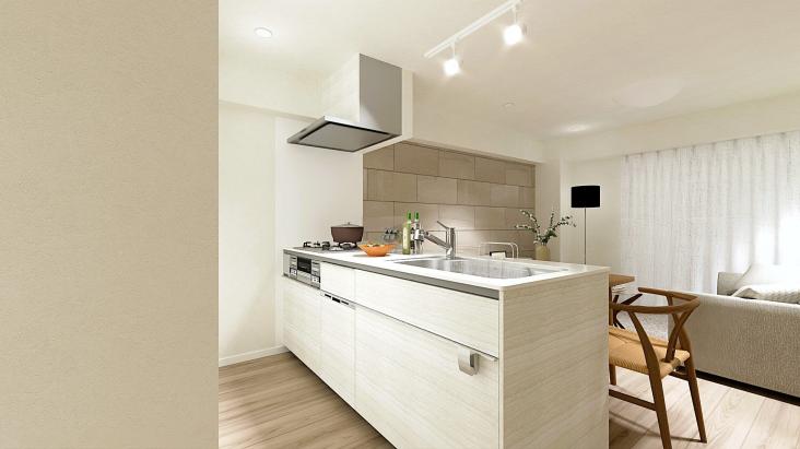 王子ローヤルコーポ-3-完成予想図(内観)