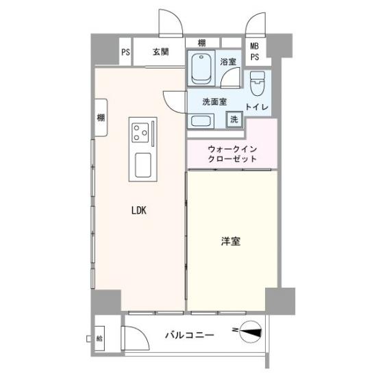 トーア駒込マンション-1-間取図(平面図)