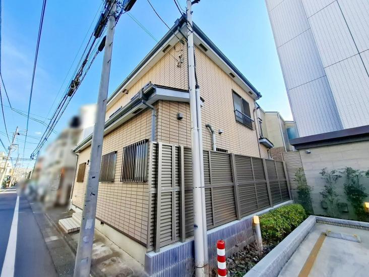 豊島区池袋本町三丁目土地（古家付）-3-前面道路含む外観