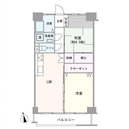 高島平第１住宅-1-間取図(平面図)