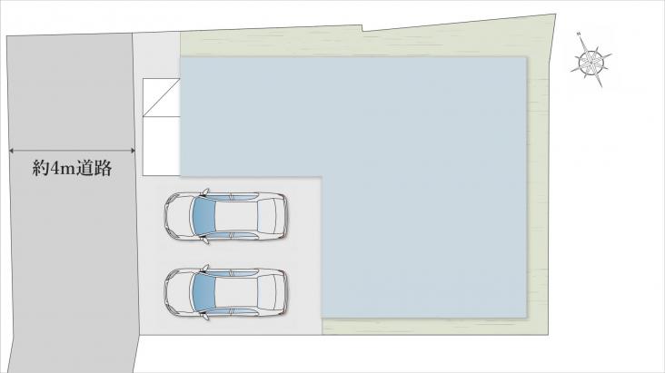 板橋区徳丸４丁目新築戸建-2-区画図