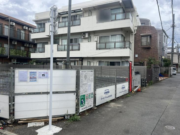 豊島区南長崎５丁目新築戸建　NORTH-22-前面道路含む外観