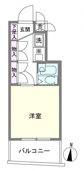 ライオンズマンション東武練馬-1-間取図(平面図)