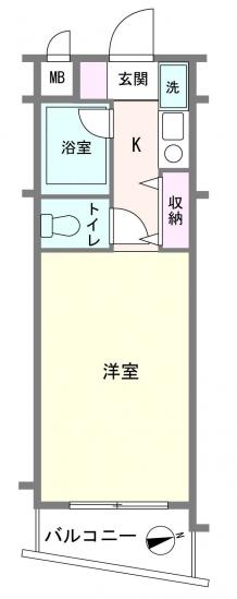 菱和パレス池袋本町-1-間取図(平面図)