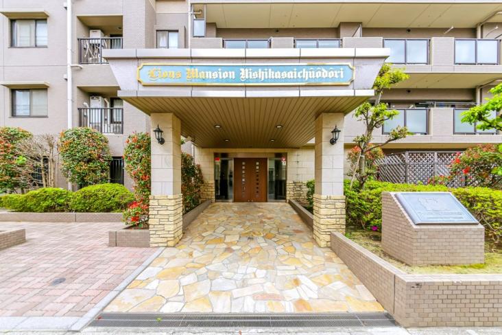 ライオンズマンション西葛西中央通り-14-エントランス