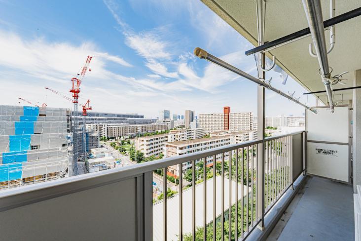 南砂町グリーンハイツ　2号棟-5-バルコニー