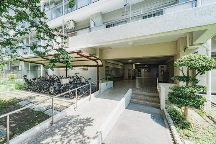 南砂町グリーンハイツ　2号棟-14-エントランス