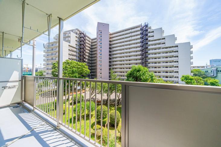 南砂町グリーンハイツ１号棟-14-バルコニー