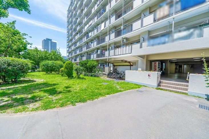 南砂町グリーンハイツ１号棟-21-エントランス