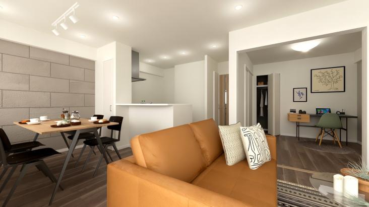 コスモ西大島グランステージ-2-完成予想図(内観)