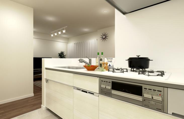 コスモ西大島グランステージ-3-完成予想図(内観)