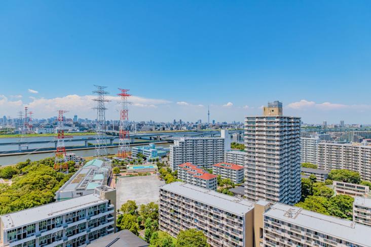 清新北ハイツ　７号棟-17-眺望