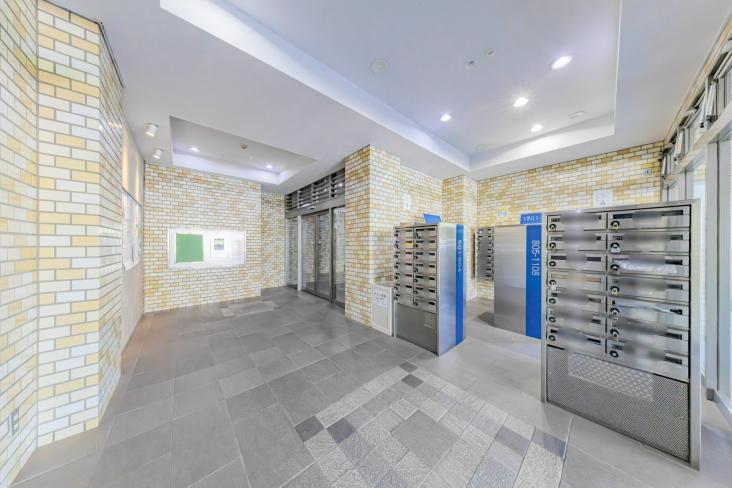 清新北ハイツ　７号棟-22-エントランス