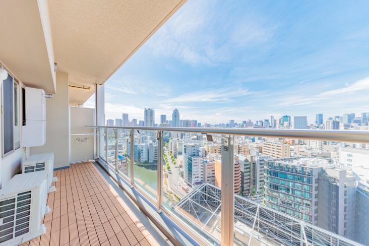 Ｂｒｉｌｌｉａ　ＴＨＥ　ＴＯＷＥＲ　ＴＯＫＹＯ　ＹＡＥＳＵ　ＡＶＥＮＵＥ-24-バルコニー