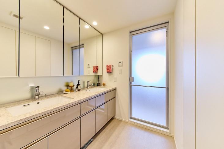 パークタワー勝どきサウス-12-洗面