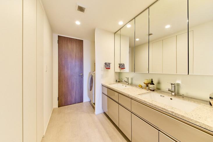 パークタワー勝どきサウス-13-洗面