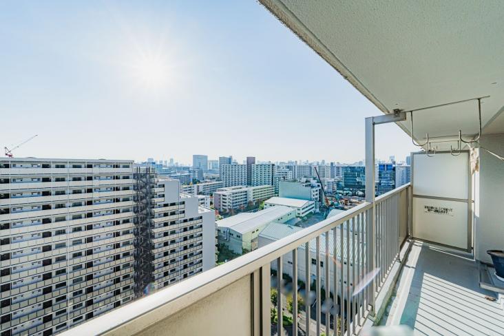 南砂町グリーンハイツ１号棟-4-バルコニー