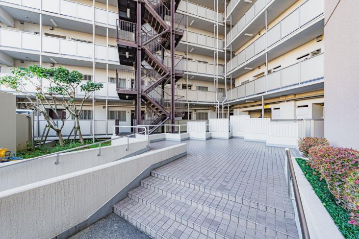 南砂町グリーンハイツ１号棟-8-エントランス