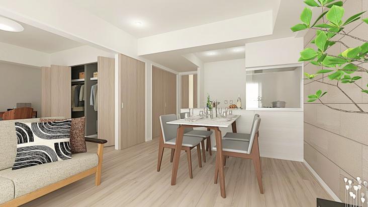 ライオンズマンション船堀駅前第２-0-完成予想図(内観)