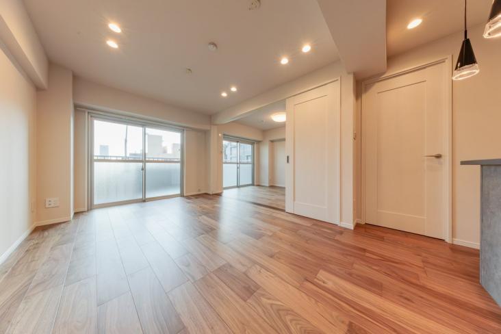 日商岩井木場マンション-15-リビング