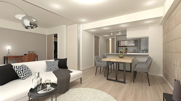 ビー・シティ　キャナルウィング-0-完成予想図(内観)